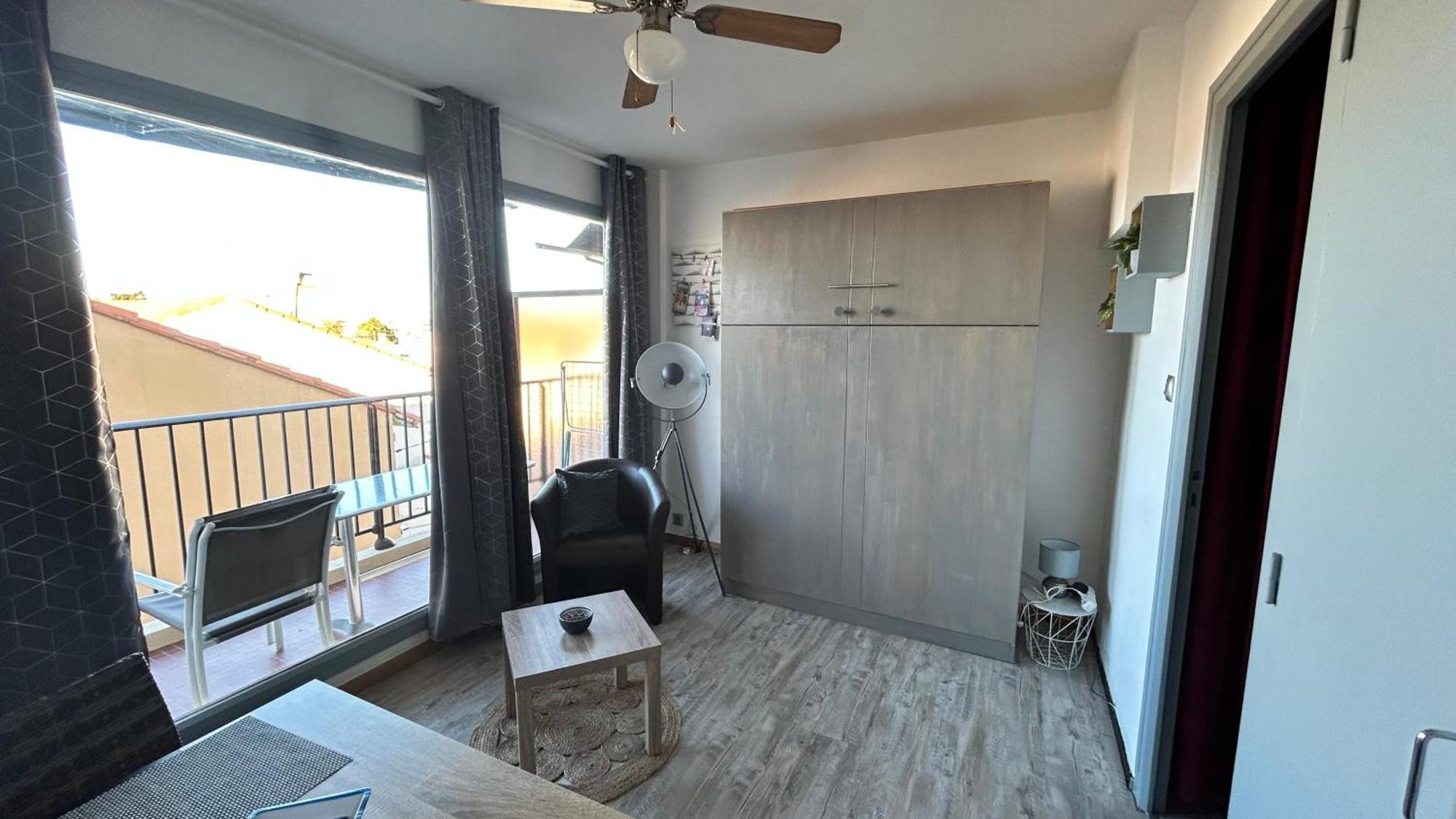 Charmant Studio 20 M De La Plage Canet-en-Roussillon Dış mekan fotoğraf